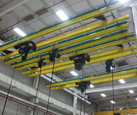 Kbk双梁悬挂起重机